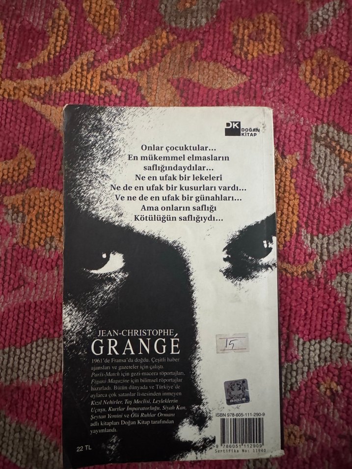 Jean-Christophe Grangé - Koloni Romanı - Görsel 2