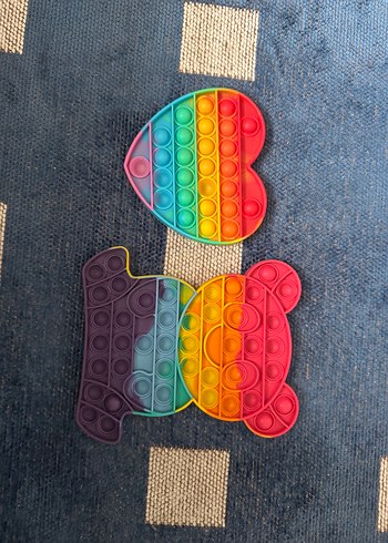 Renkli Pop It Duyusal Eğitim Oyuncakları - Görsel 2