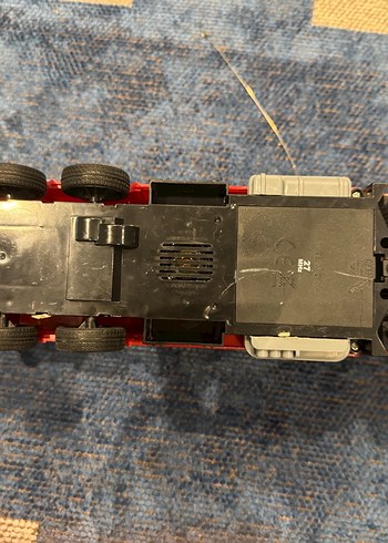 Kırmızı Renkli Oyuncak İtfaiye Aracı - Görsel 4