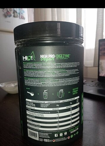 Beden Renk Vegan Protein tozu