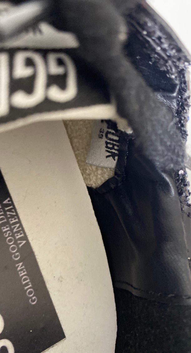 Siyah Simli Stiletto Topuklu Kadın Spor Ayakkabı - Görsel 5