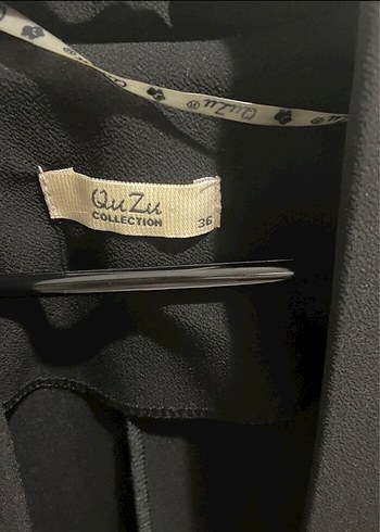 Zara Siyah Kadın Midi Blazer Ceket