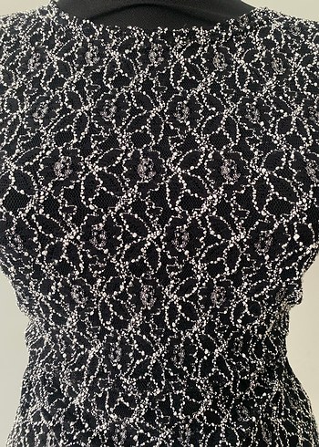 Desenli transparan bluz  - Görsel 2