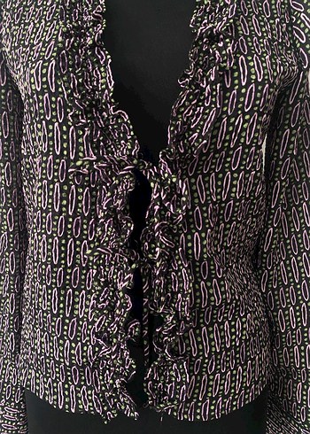 Desenli bluz - Görsel 3