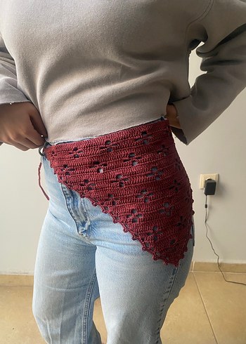 Tığ işi fular - Görsel 3