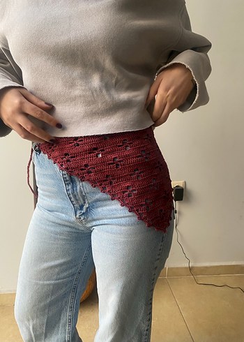 Tığ işi fular - Görsel 2