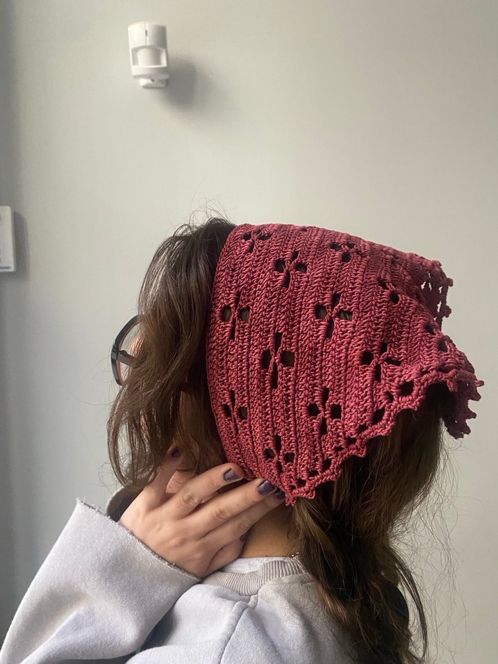 Tığ işi fular - Görsel 4