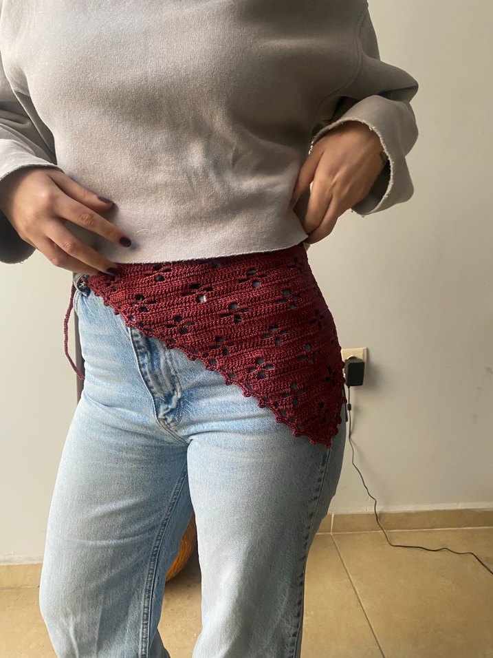 Tığ işi fular - Görsel 2