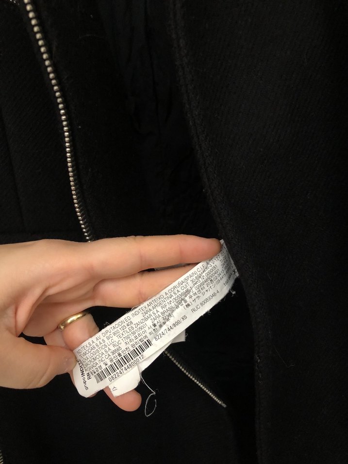 Siyah Kürklü Gotik Kadın Ceket - Görsel 4