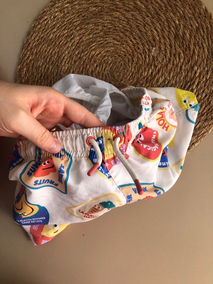 Renkli Baskılı Erkek Çocuk Şort - Görsel 5