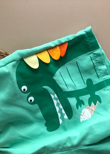 Turkuaz Baskılı Erkek Şort - Görsel 3