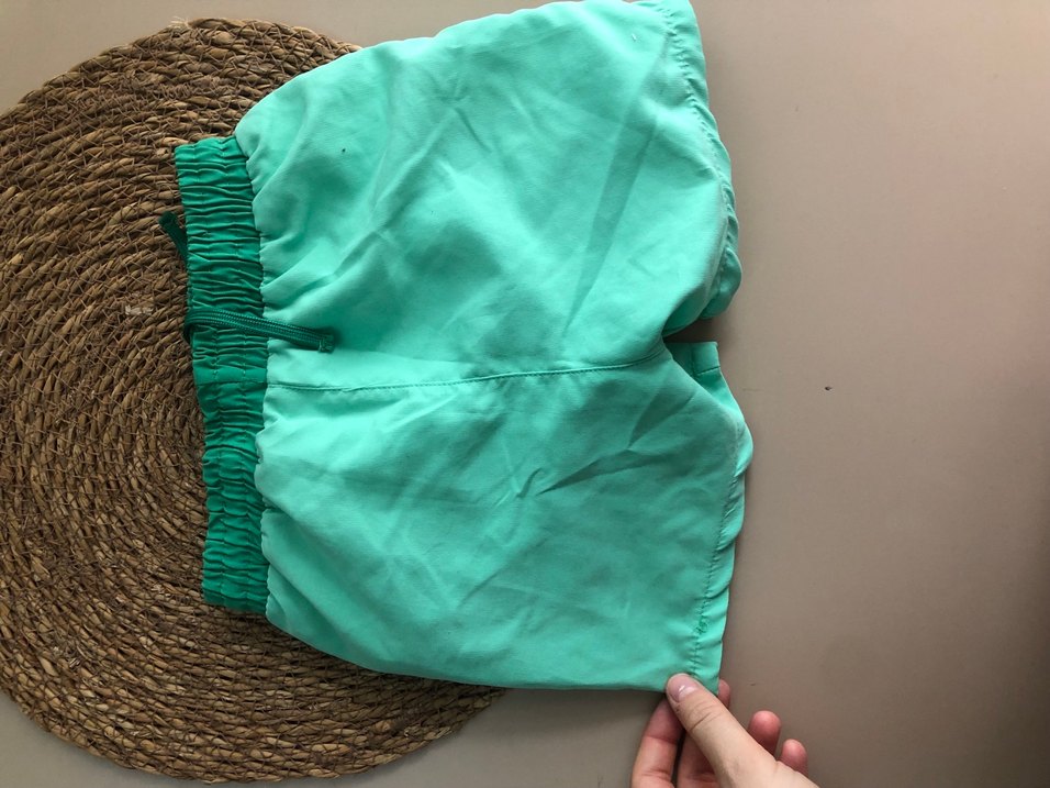 Turkuaz Baskılı Erkek Şort - Görsel 4