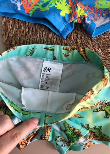 Erkek Çocuk Renkli Desenli Mayo Şortları - Görsel 2