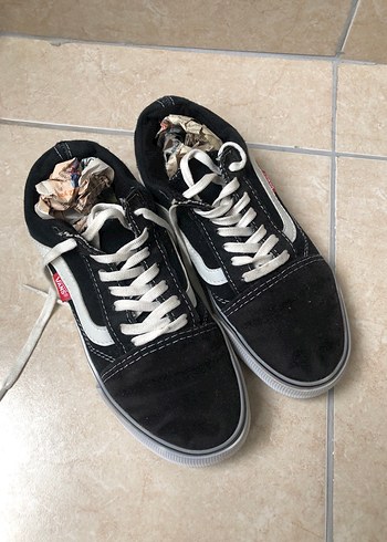 Siyah Kadın Old School Spor Ayakkabı - Görsel 2