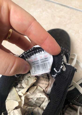 Siyah Kadın Old School Spor Ayakkabı - Görsel 6