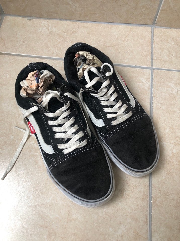 Siyah Kadın Old School Spor Ayakkabı - Görsel 2