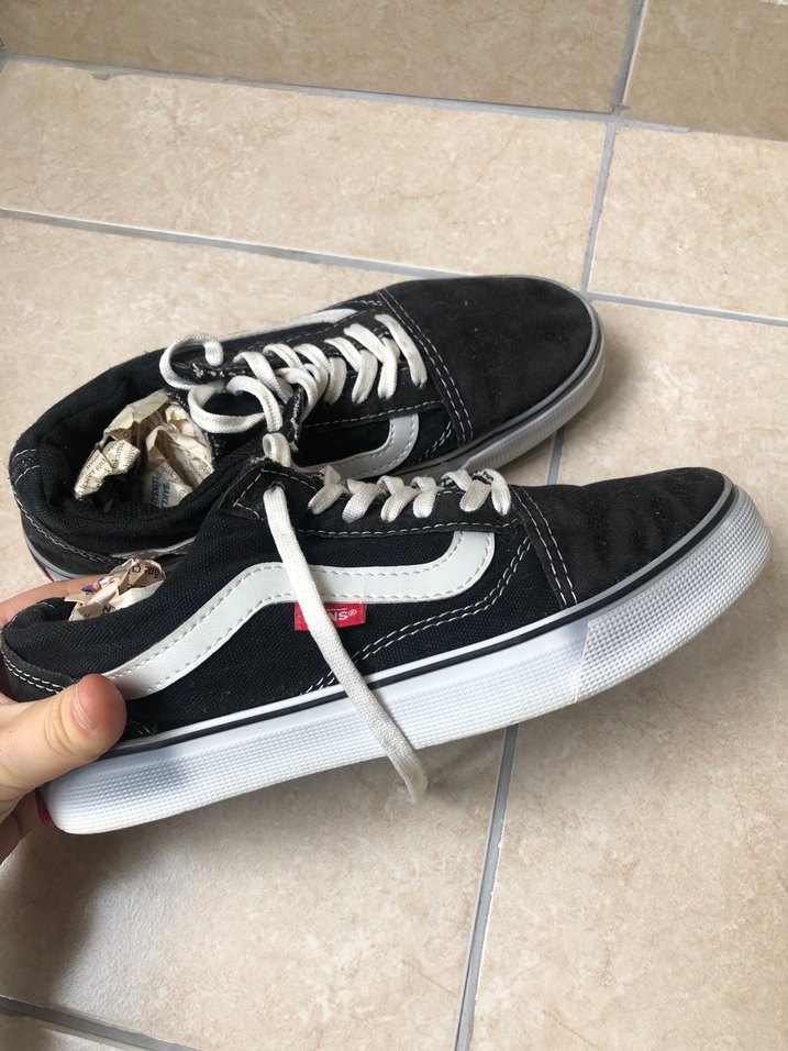 Siyah Kadın Old School Spor Ayakkabı - Görsel 4