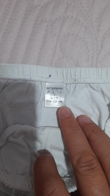 4 Yaş Beden beyaz Renk 3 slip bir boxer
