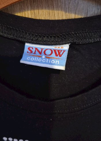 Kız Çocuk Siyah Kısa Kollu Baskılı Tişört - Görsel 4