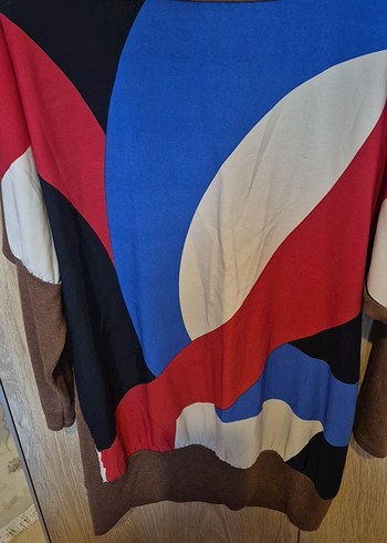 Bohem Çok Renkli Maternity Tunik - Görsel 2