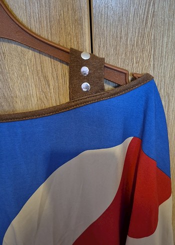 Bohem Çok Renkli Maternity Tunik - Görsel 3