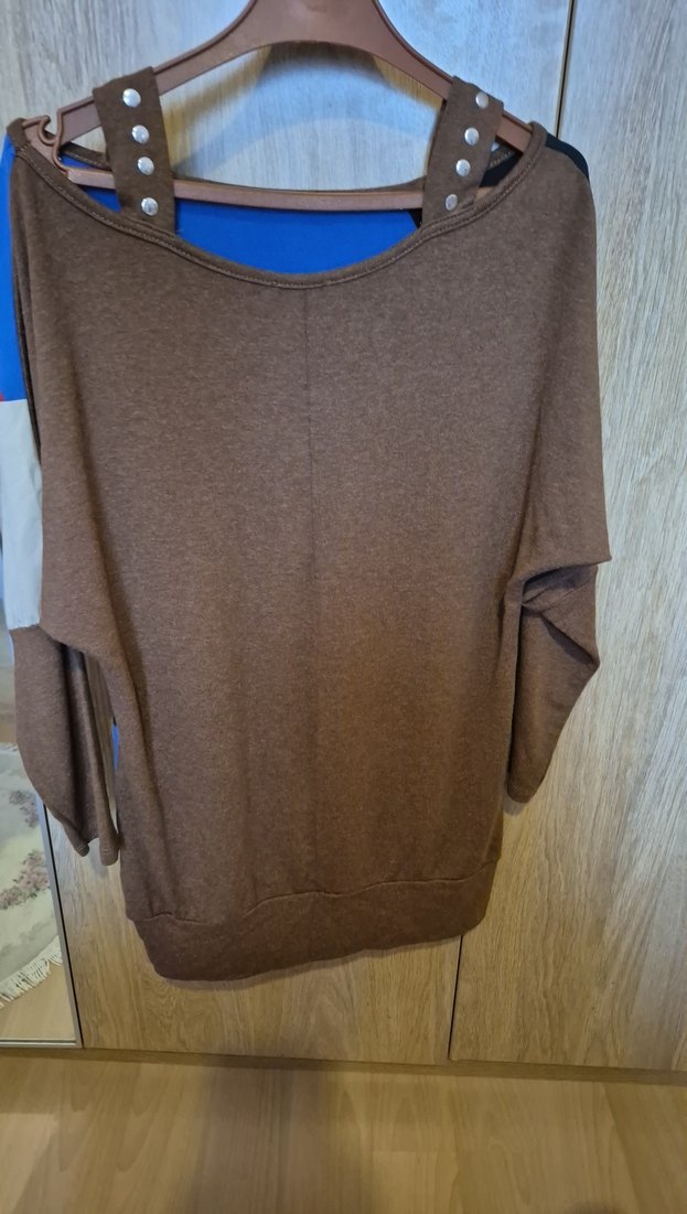 Bohem Çok Renkli Maternity Tunik - Görsel 5