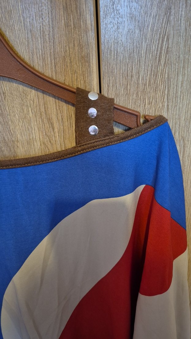 Bohem Çok Renkli Maternity Tunik - Görsel 3