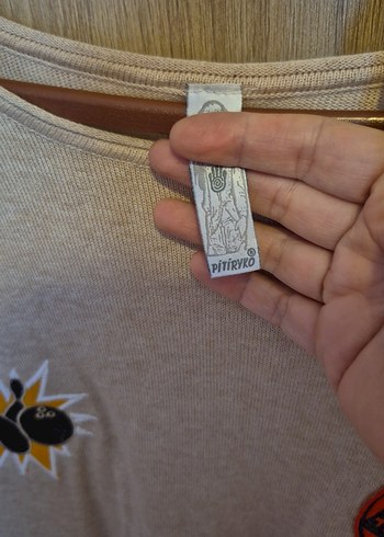 Uzun Kollu, Baskılı Hamile Tişörtü - Görsel 4