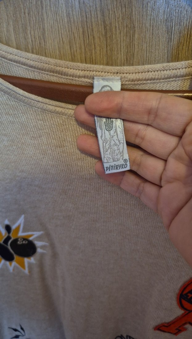 Uzun Kollu, Baskılı Hamile Tişörtü - Görsel 4