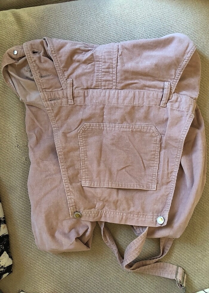 Pembe salopet - Görsel 2