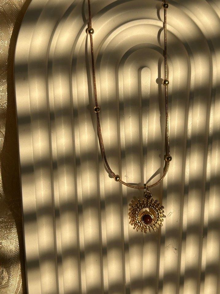 Çelik Gold kolye - Görsel 2