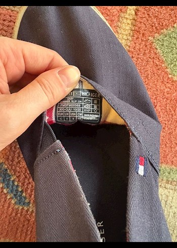 Tommy hilfiger Erkek Lacivert Velcro Espadril - Görsel 3