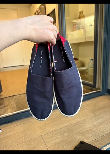 Tommy hilfiger Erkek Lacivert Velcro Espadril - Görsel 5