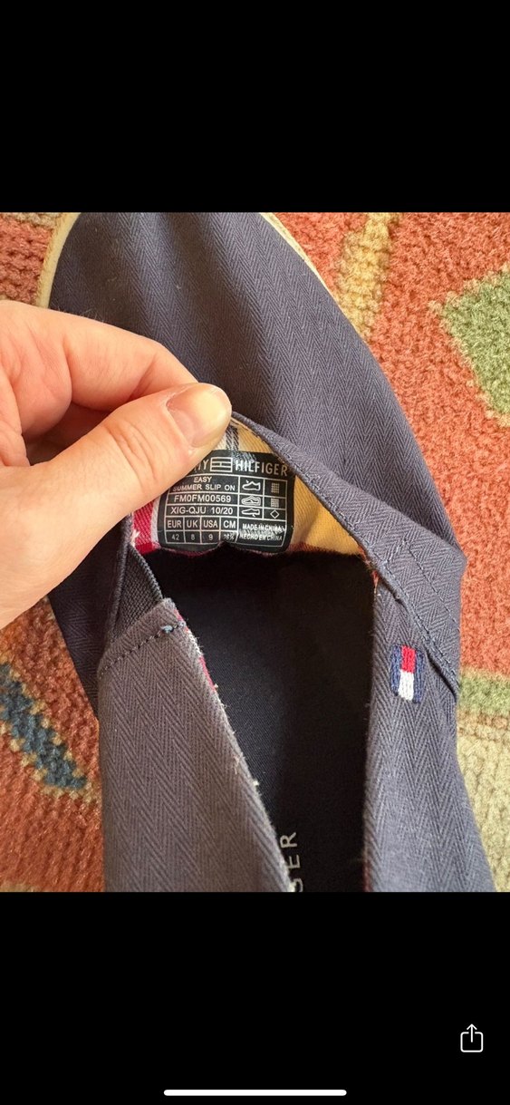 Tommy hilfiger Erkek Lacivert Velcro Espadril - Görsel 3