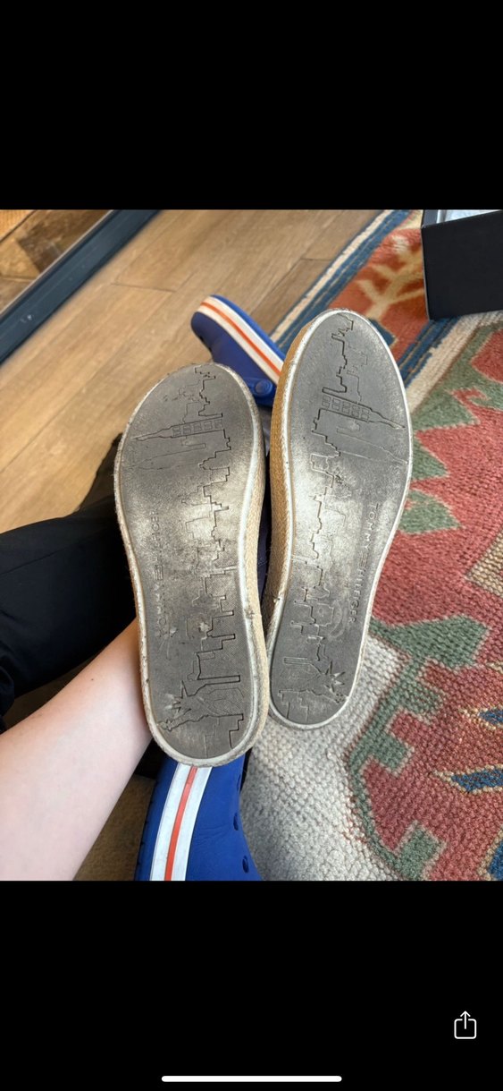 Tommy hilfiger Erkek Lacivert Velcro Espadril - Görsel 4