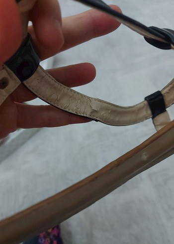 Siyah Toka detayli Kadın Sandalet - Görsel 2