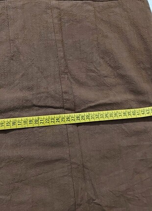 Kahverengi elbise - Görsel 7