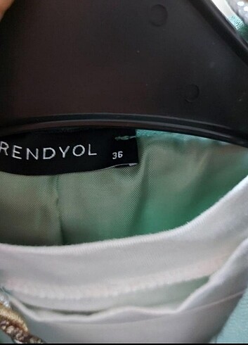 Mint yeşili blazer ceket - Görsel 2