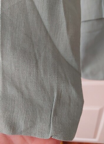 Mint yeşili blazer ceket - Görsel 9