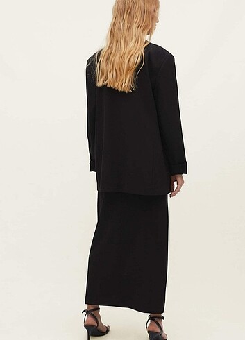 m Beden Etiketli oversize blazer