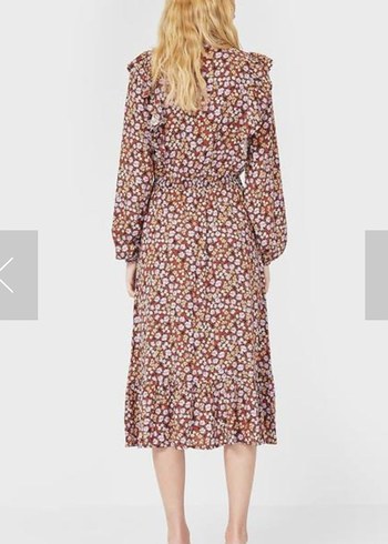 Uzun Kollu Bohem Elbise - Görsel 3