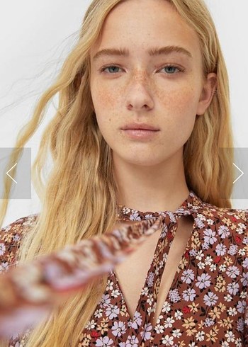 Uzun Kollu Bohem Elbise - Görsel 2