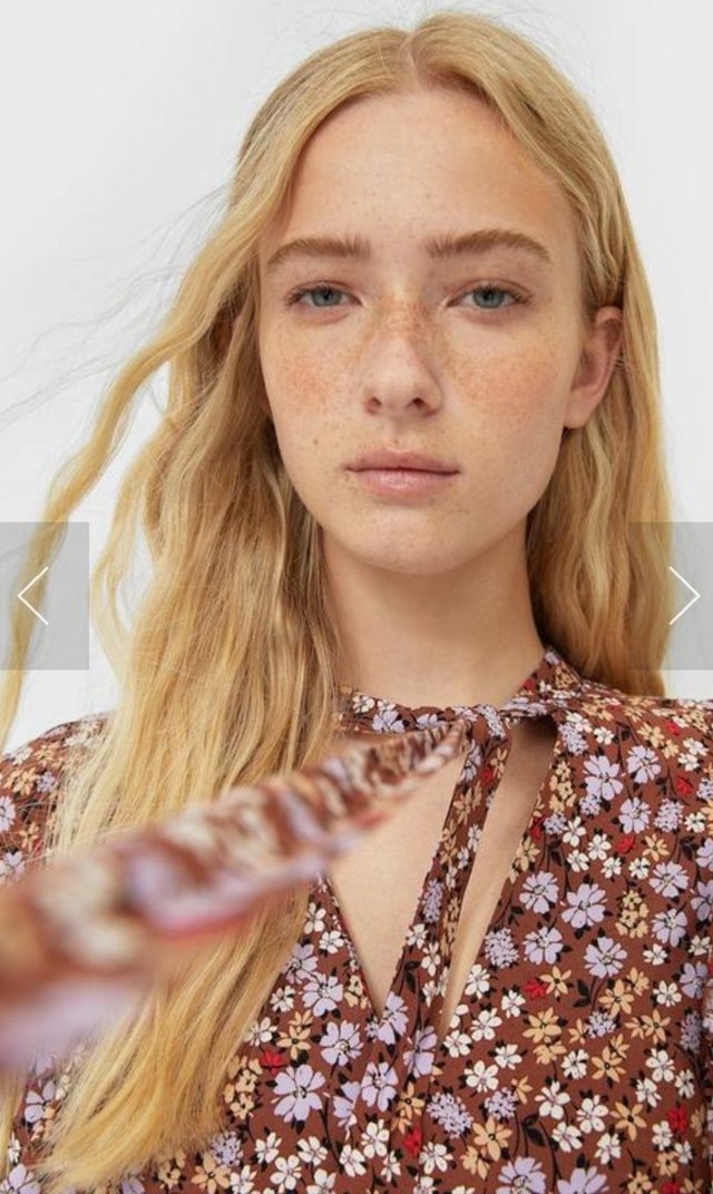 Uzun Kollu Bohem Elbise - Görsel 2