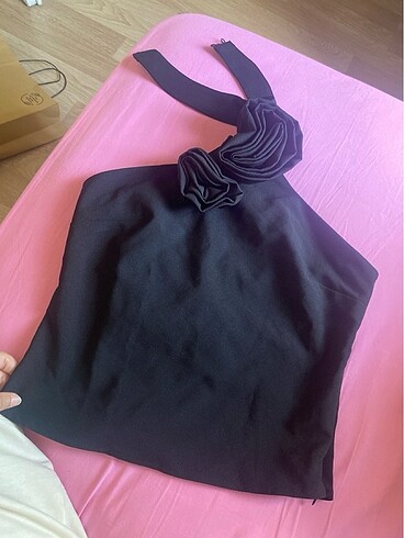 Gül detay bluz - Görsel 3