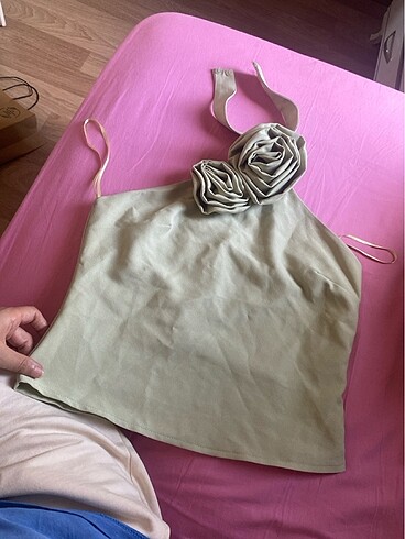 Bluz gül detaylı - Görsel 3