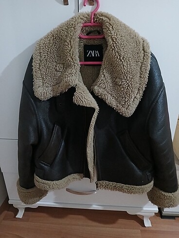 Zara Zara kürklü mont beden:small