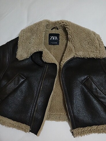 s Beden Zara kürklü mont beden:small