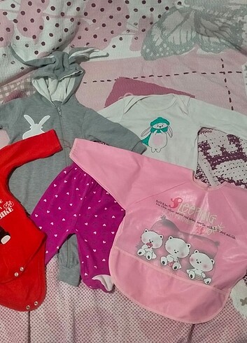 3 6 Ay Bebek Kıyafetleri Diğer Body Zıbın 100 İndirimli