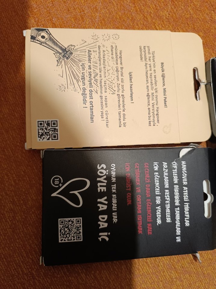 Kara Temalı 3 Farklı Kart Oyunu - Görsel 3