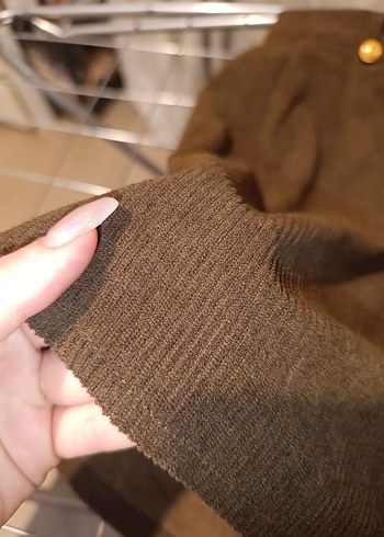 Kahverengi  Düğmeli Etek - Görsel 2